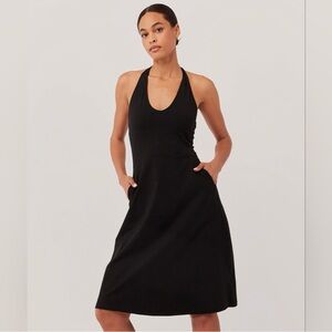Pact Jersey Halter Dress